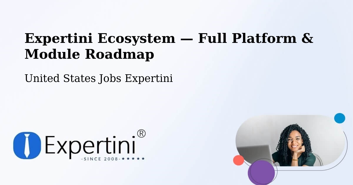 Expertini Ecosystem — Full Platform & Module Roadmap – Livermore